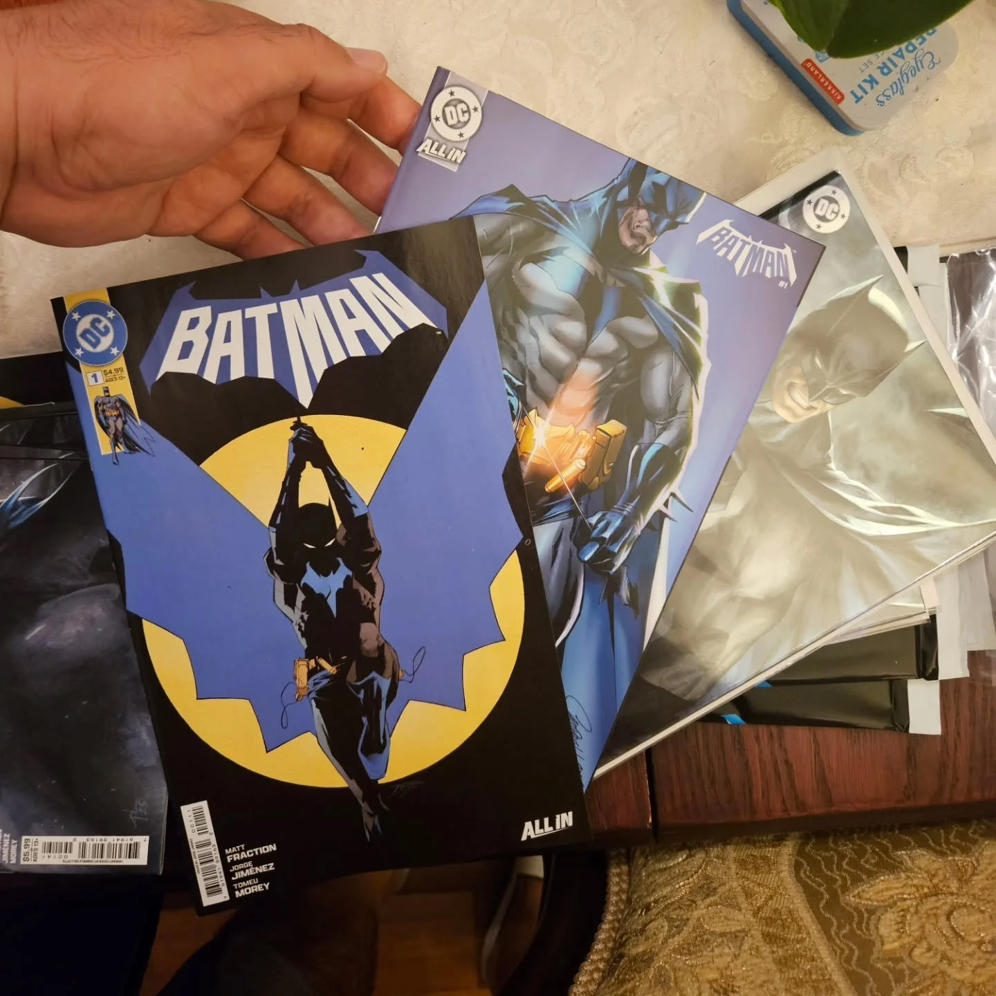 Batman 1 is here. Prepping orders to go out. You can still order at terminalcitycollectibles.com