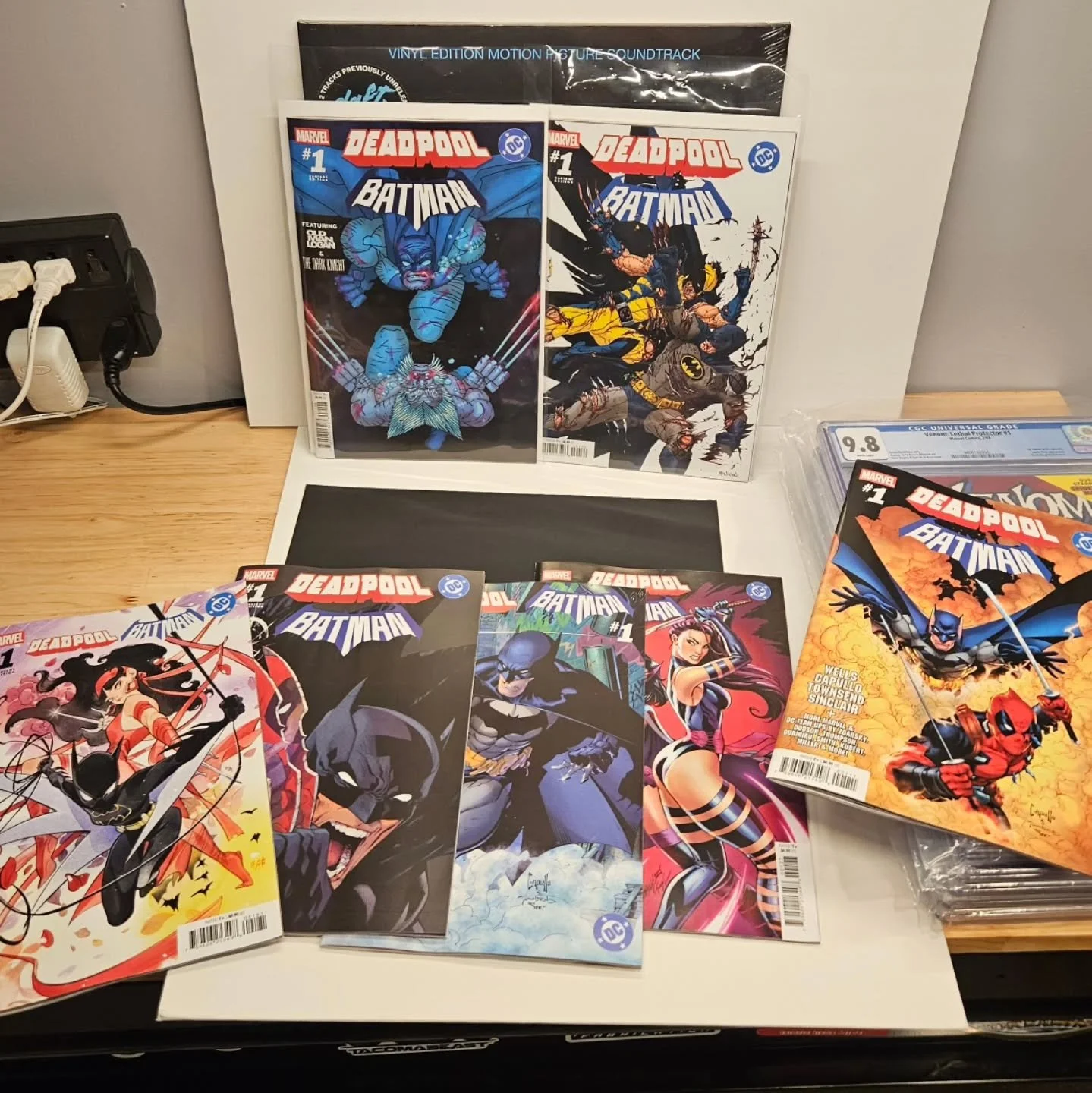 Deadpool Batman #1 is in! 

Get your orders in at terminalcitycollectibles.com

#deadpoolbatman #deadpool #batman #marvel #dccomics #comics