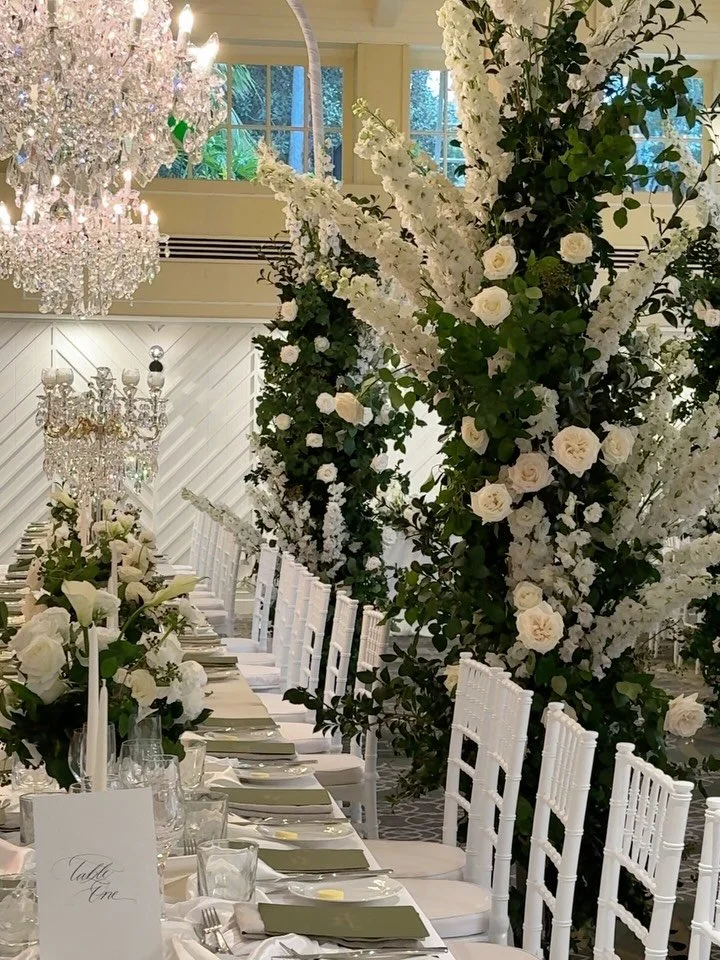 Reception details for the sweetest couple Cacharel &amp; Gomata 🤍 with @forloveandliving