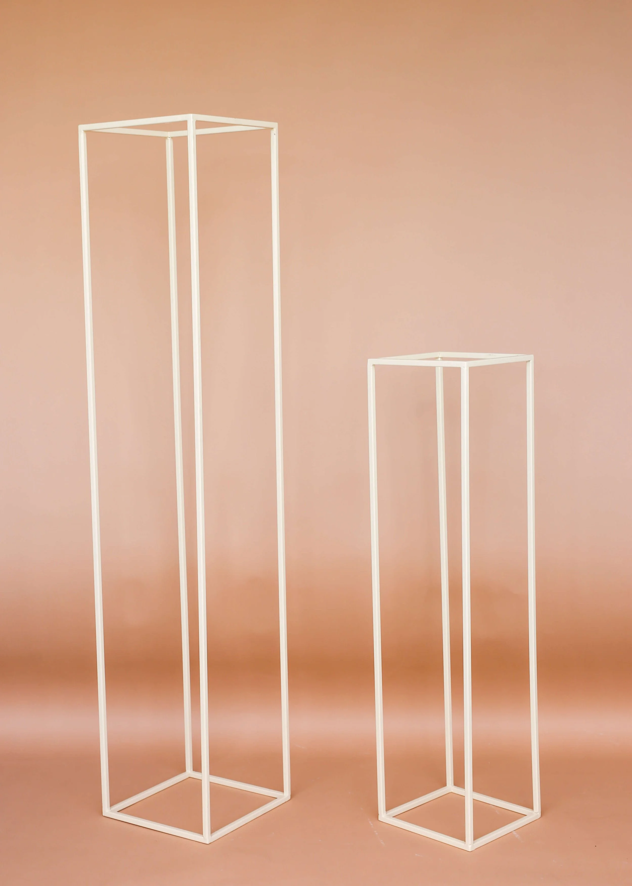 Sand Metal Frame Plinths