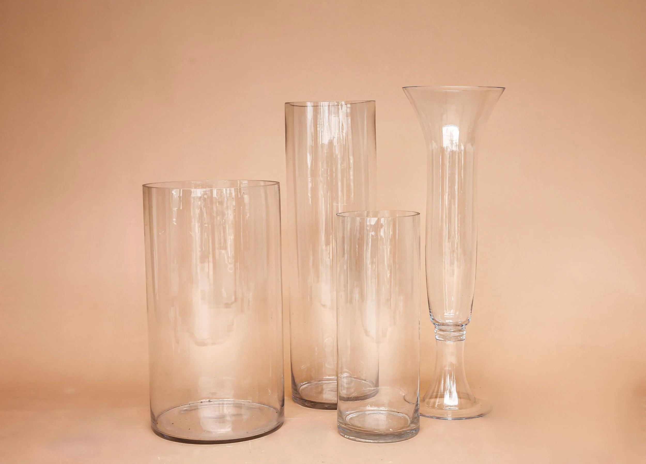 Tall Glass Vases