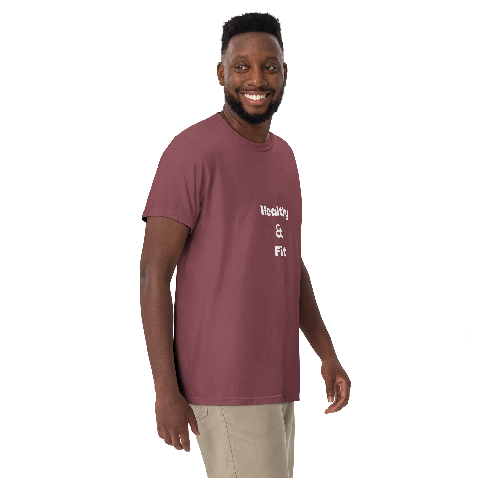 Men’s garment-dyed heavyweight t-shirt - Healthy & Fit
