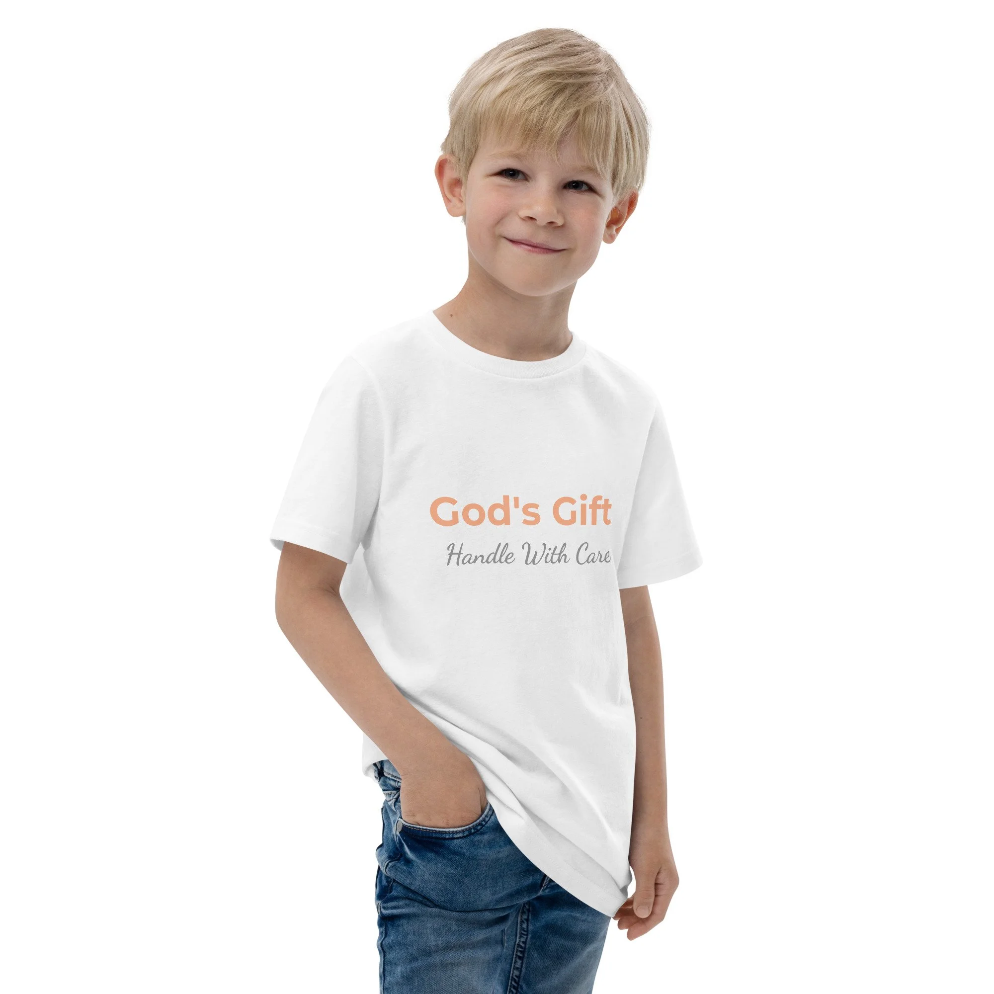Youth jersey t-shirt - God's Gift