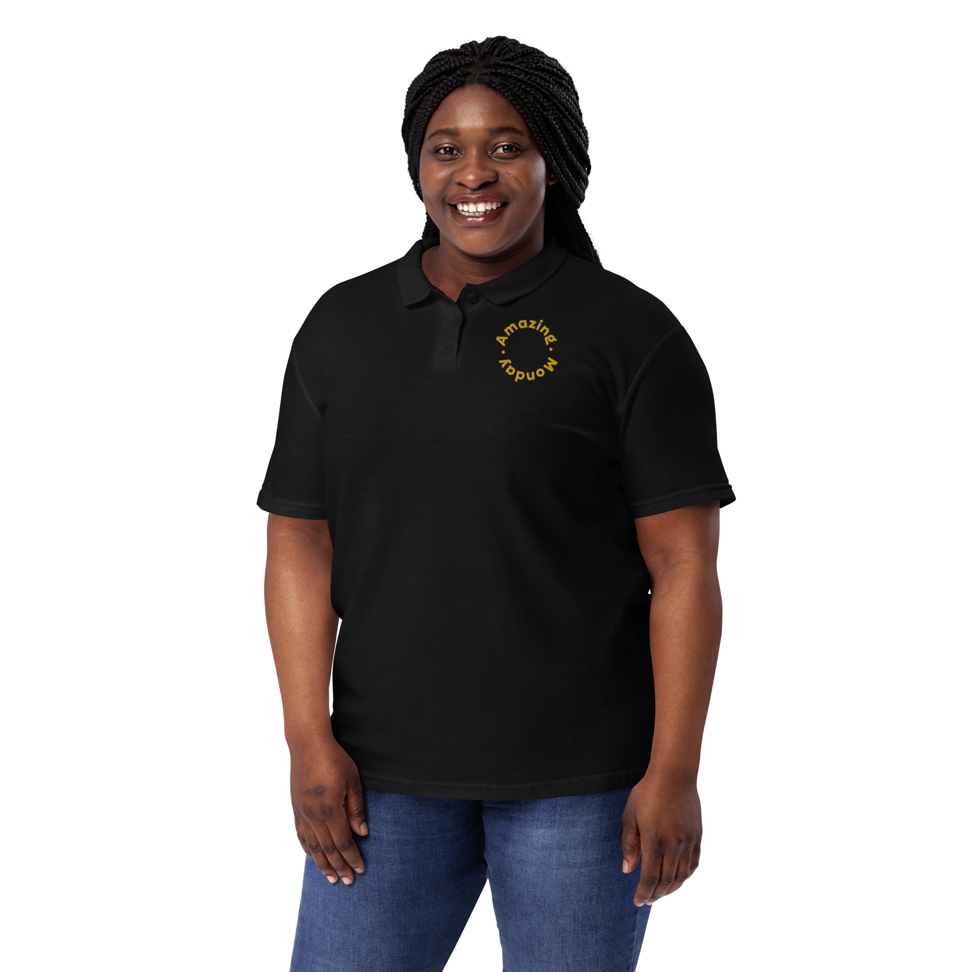 Women’s pique polo shirt - Amazing