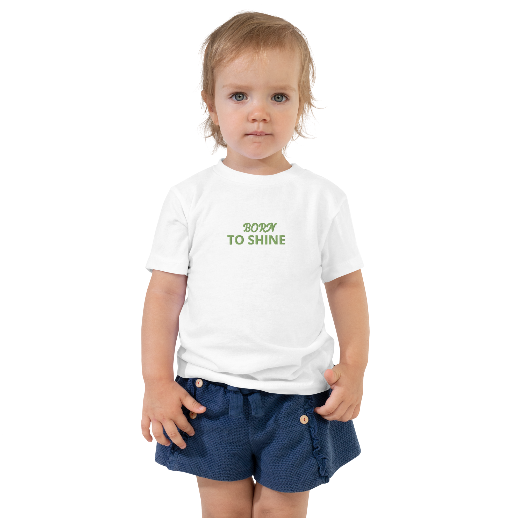 Toddler Short Sleeve Tee - Born To Shine