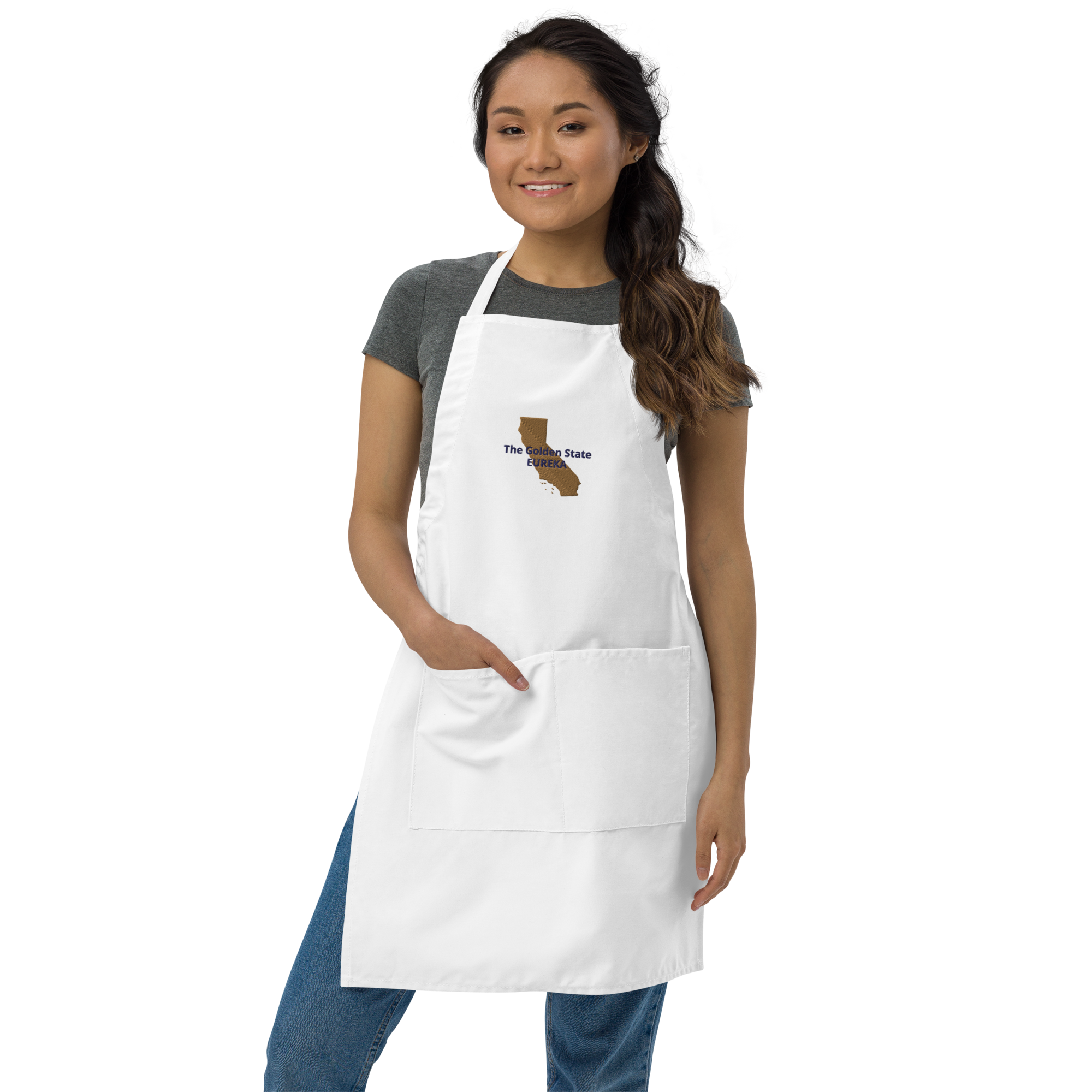 Embroidered Apron - CA Motto