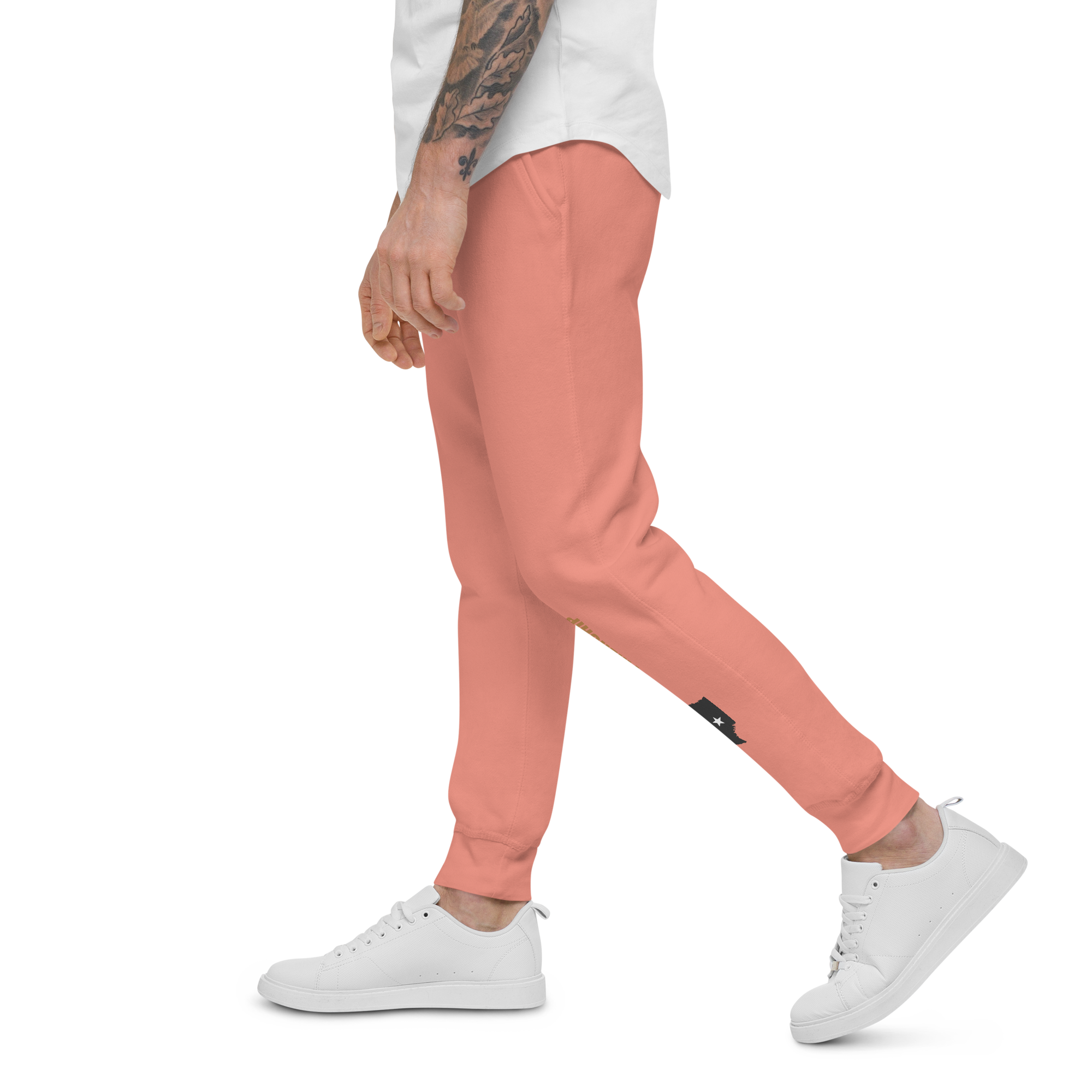 unisex-fleece-sweatpants-dusty-rose-left-655ed1620351a.png