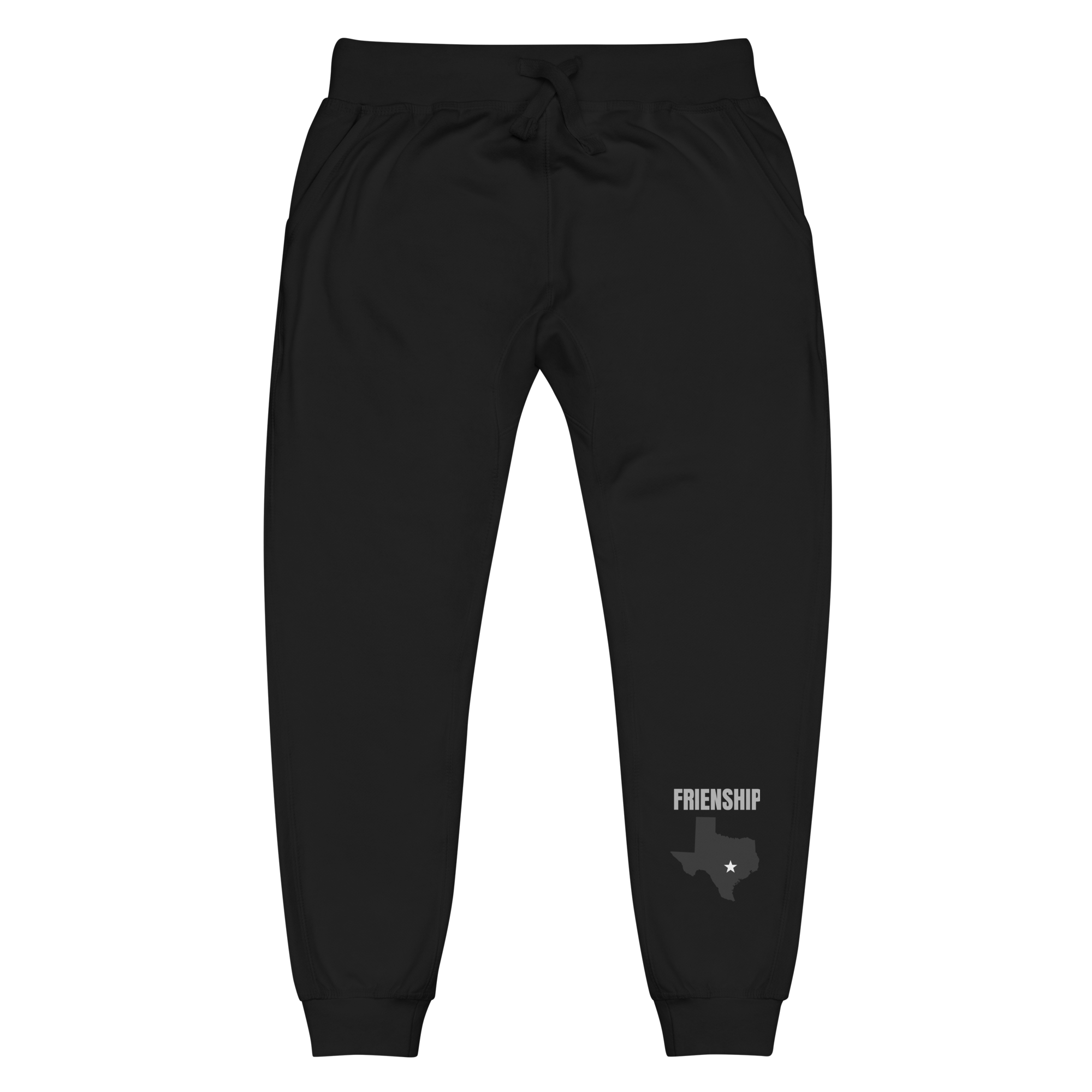 unisex-fleece-sweatpants-black-front-65650d9648a44.png