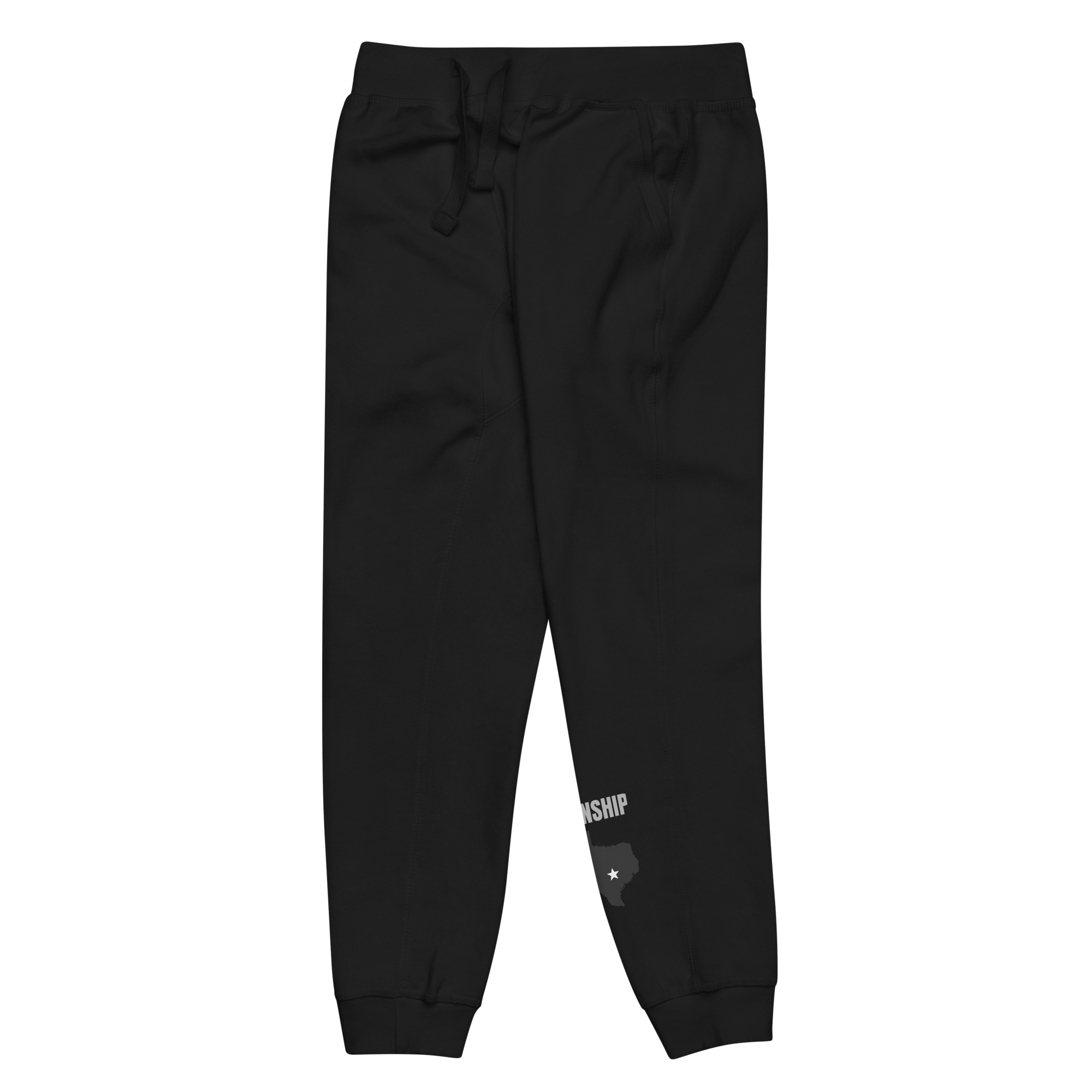 unisex-fleece-sweatpants-black-front-left-65650d964a887.png