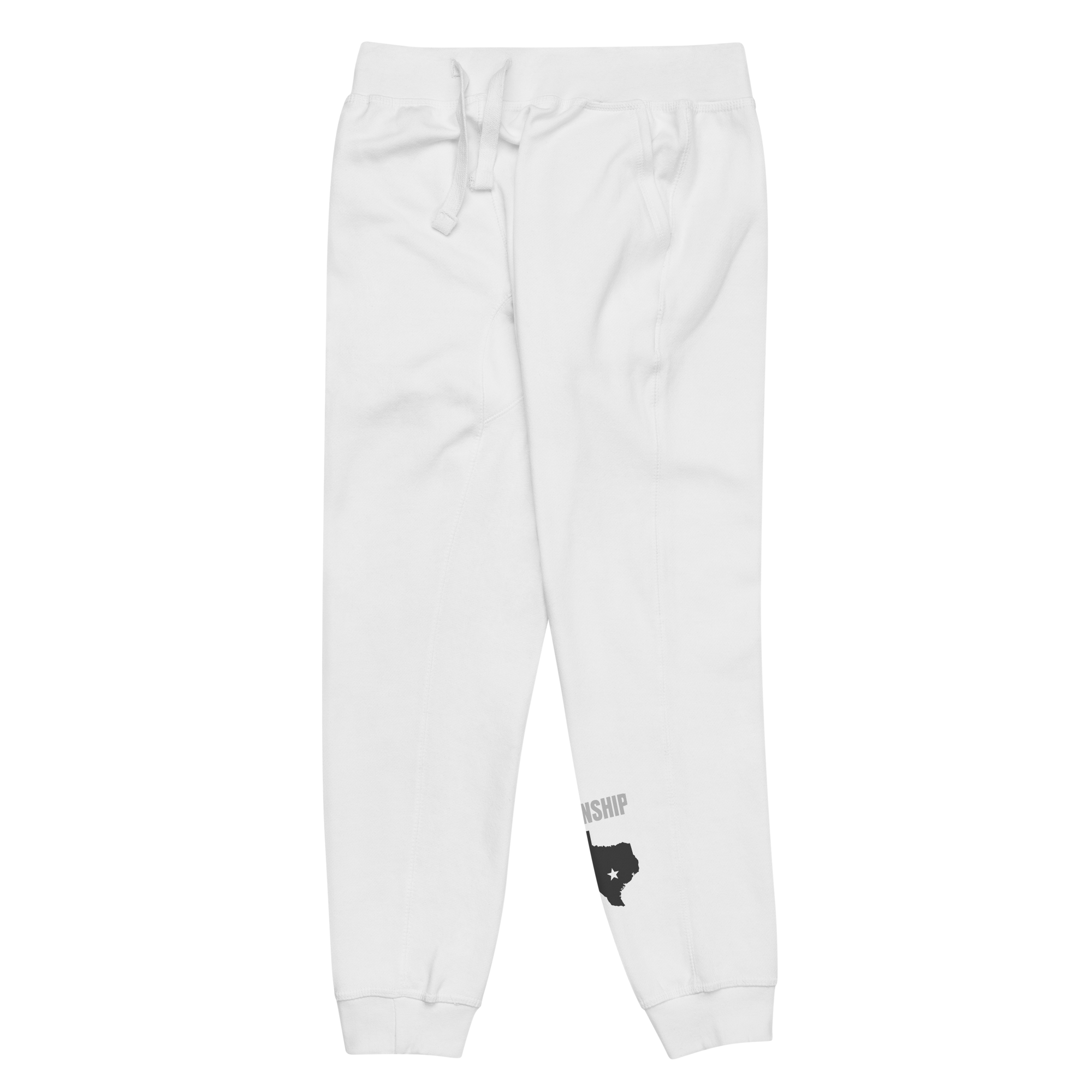 unisex-fleece-sweatpants-white-front-left-65650d964d52c.png