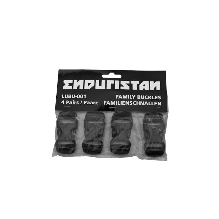 Boucles 4x25 mm de la marque Enduristan, accessoire side-car Ural via Moto Side Aventure (concessionnaire sidecar Ural)