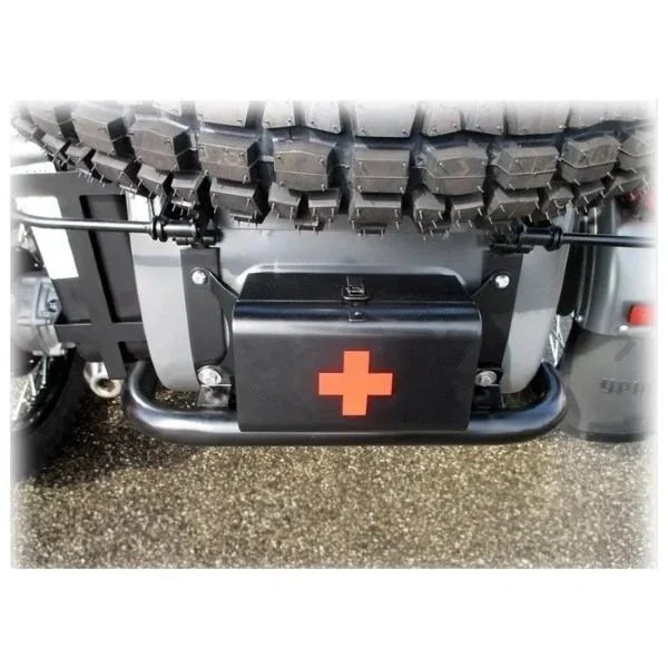 Parachoques trasero para sidecar, reforzado y negro, accesorio para sidecares Ural a través de Moto Side Aventure (distribuidor de sidecares Ural)