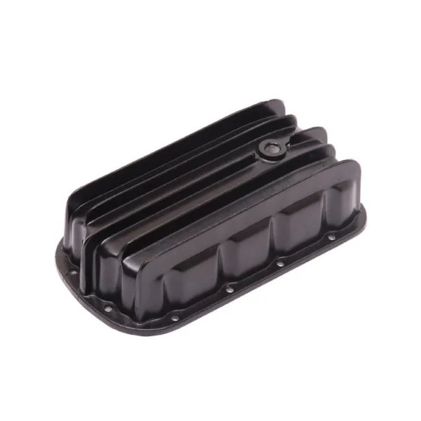 Deep black lower oil pan