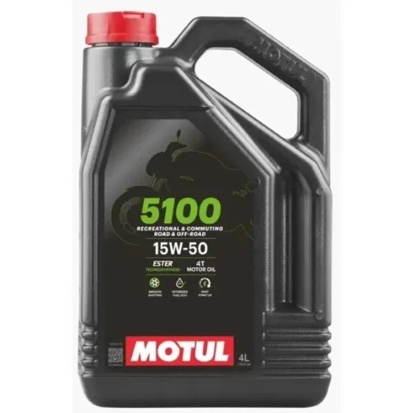 Aceite de motor Motul 5100 15W50 4T