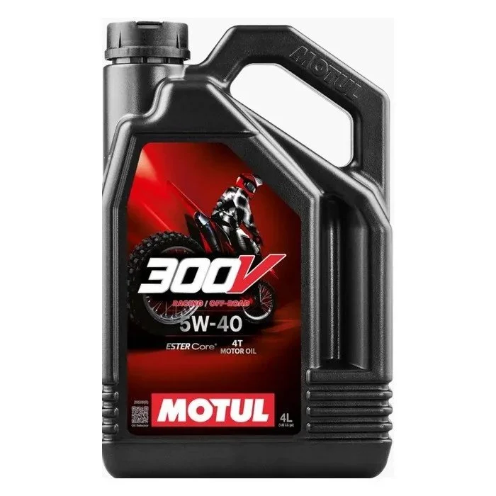 L’huile moteur Motul 300V Factory Line (FL) OFF ROAD 5W40 est une huile 100% synthétique de type Ester Core pour side-cars 4T.