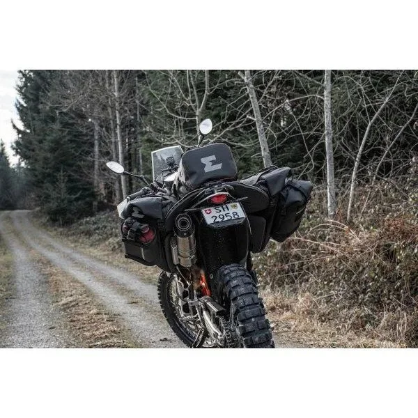 Enduristan Hailstorm 50 Pannier, Ural sidecar accessory via Moto Side Aventure (Ural sidecar dealer)