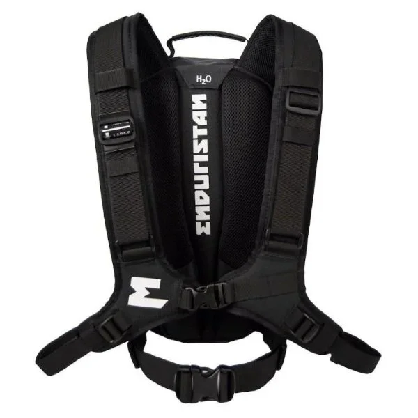 Enduristan Hurricane 15 waterproof rucksack for Ural Motorcycles sidecars
