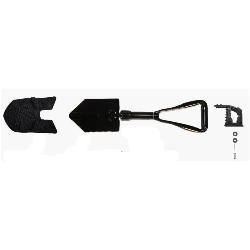 Folding Shovel with Cover and Mounting Kit