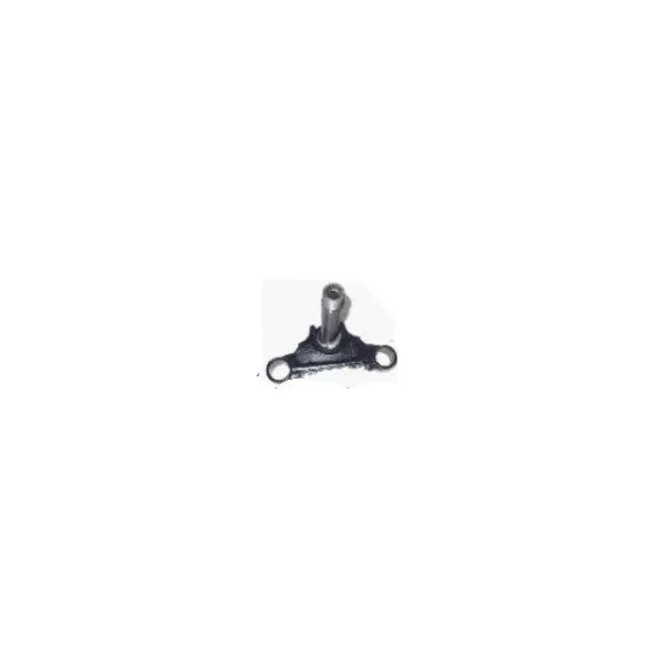 N°1 Lower fork yoke with steering column for the leading link fork (carburetor part)