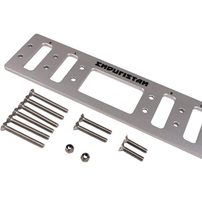 Support de fixation pour Monsoon Evo de la marque Enduristan pour le garde-boue compatible avec les side-cars de marque Ural Motorcycles