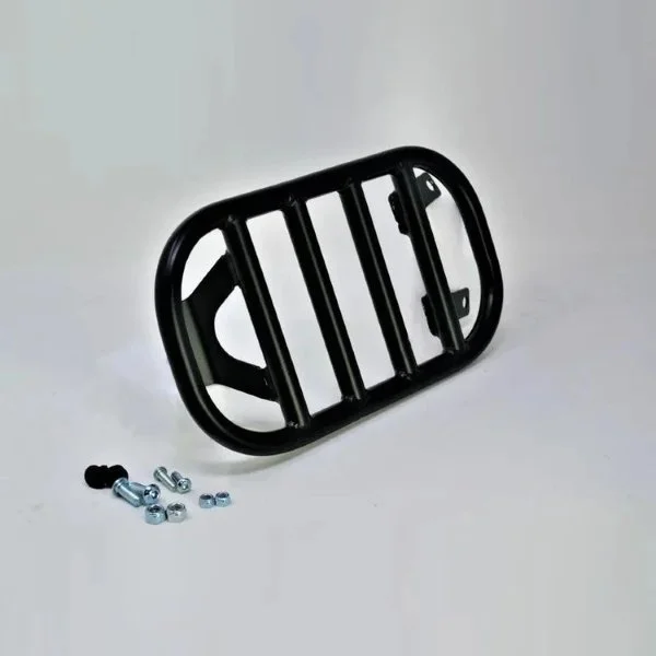 Rear Fender Rack for Behind 2/3rd Seat - Flat Black is an accessory for sidecars Ural via Moto Side Aventure