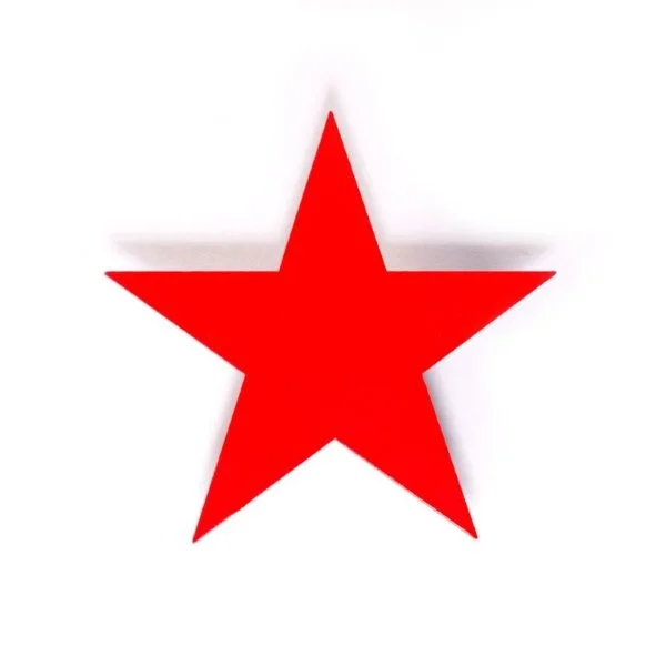 Red star emblem