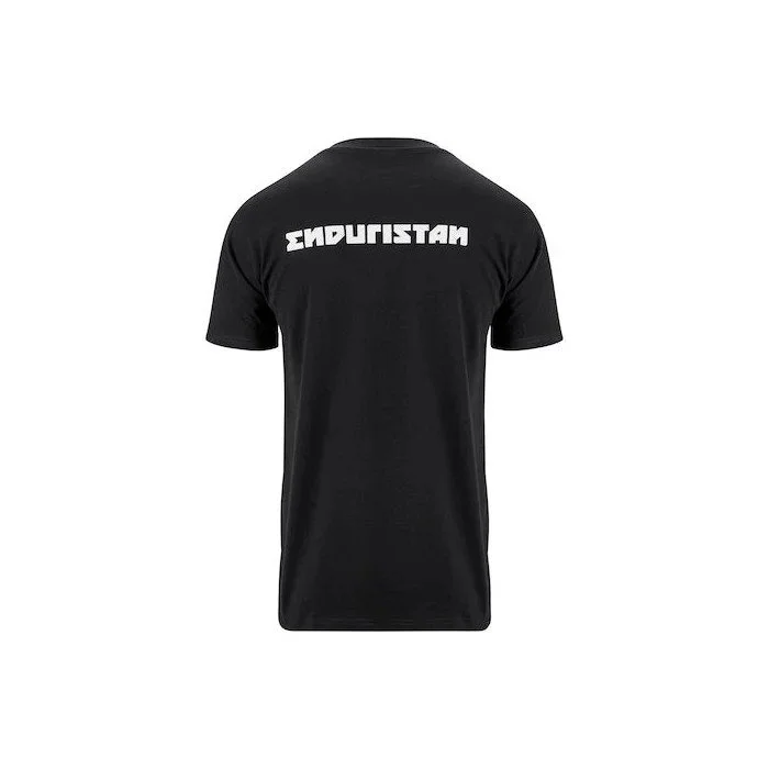 T-shirt avec logo de la marque Enduristan sont des accessoire pour side-cars Ural proposés par Moto Side Aventure.