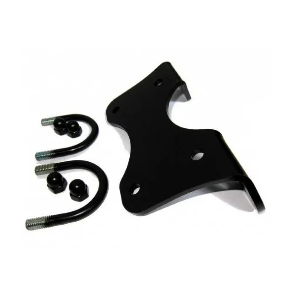 Fog lights mounting set, black is an accessory for Ural sidecars via Moto Side Aventure