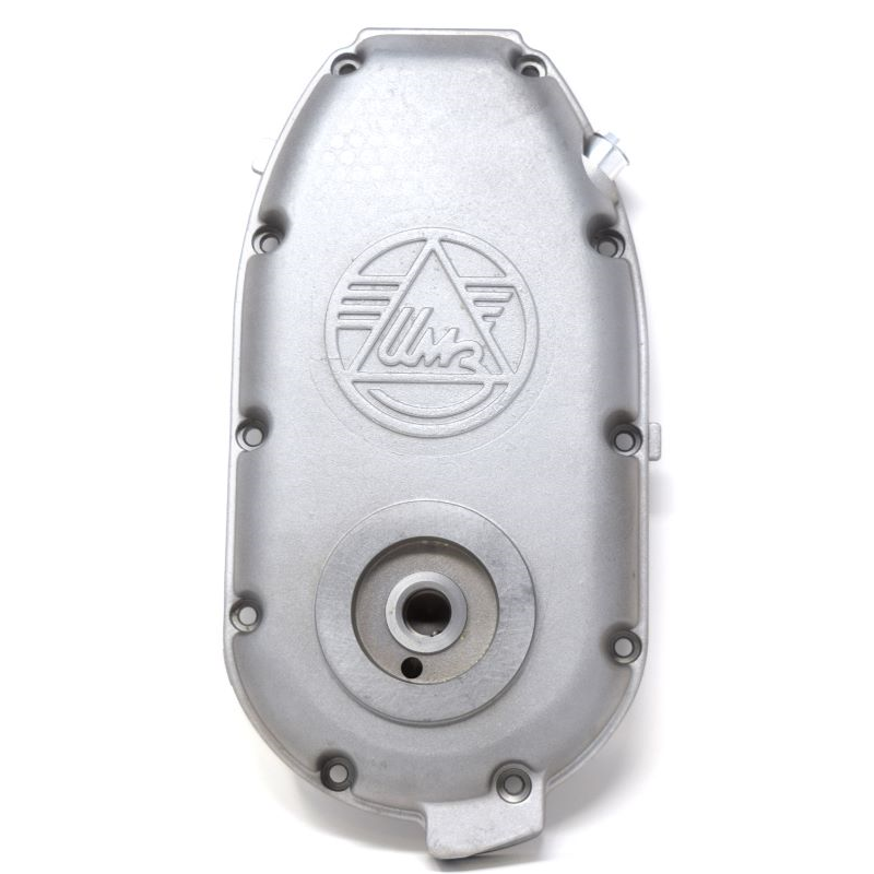 Carter de distribution moteur gris du couvercle de carter, pièce détachée d'origine Ural Motorcycle pour sidecar via Moto Side Aventure (concessionnaire side-car Ural)