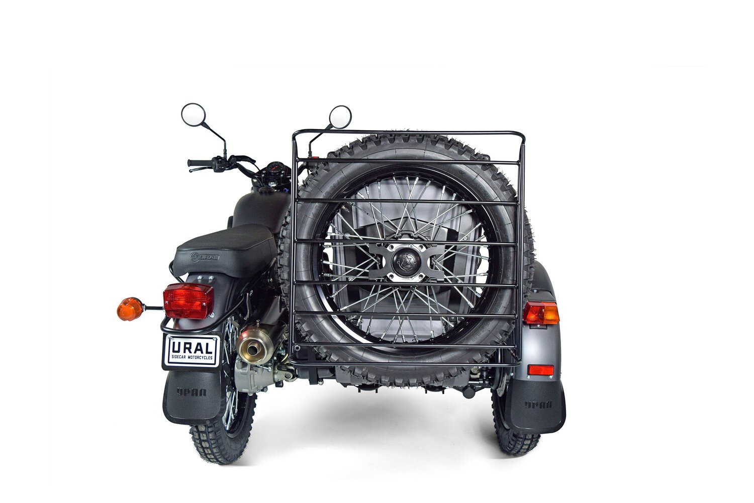 Side car Ural Gear-Up Standard gris ardoise 179 neuf, gamme de sidecar Ural neuve de 2023 par Moto Side Aventure (concessionnaire side-car Ural neuf)