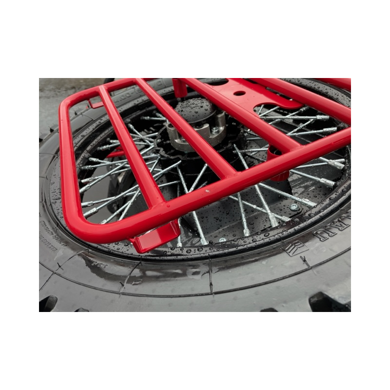 Housse de roue noire Cordura — Moto Side Aventure - URAL Valence