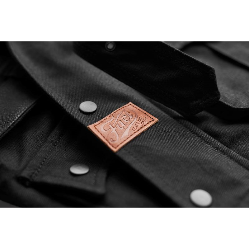 Veste Safari noire pour femme, équipement pilote par Fuel Motorcycles via Moto Side Aventure (concessionnaire side car Ural)