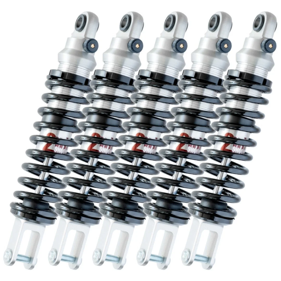 Ural Shock Factory 2WIN - COMPLETE KIT sidecar shock absorbers, accessory for Ural side-car via Moto Side Aventure (Ural side car dealer)