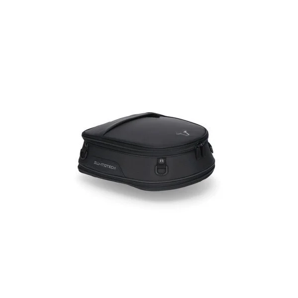 ION S tail bag 7-15 L, Black. 600D polyester / Soft vinyl, from SW-Motech suitable for Ural sidecars