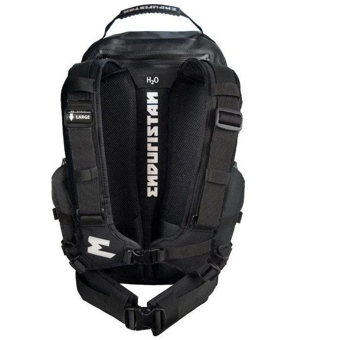 Enduristan Hurricane 25 waterproof rucksack for Ural Motorcycles sidecars