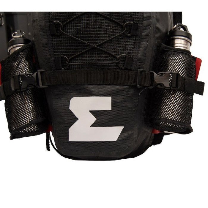 Enduristan Hurricane 25 waterproof rucksack for Ural Motorcycles sidecars