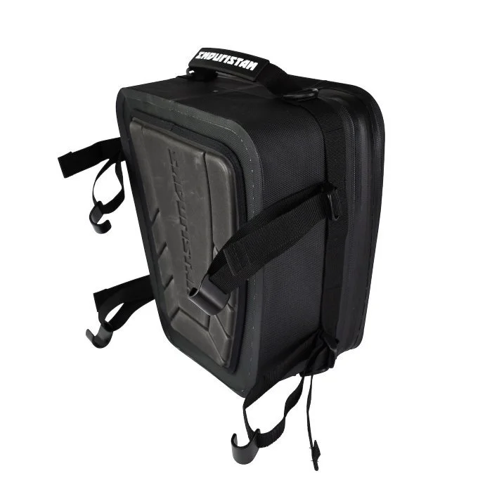 Large Tail Enduristan bag, Ural sidecar accessory via Moto Side Aventure (Ural sidecar dealer)