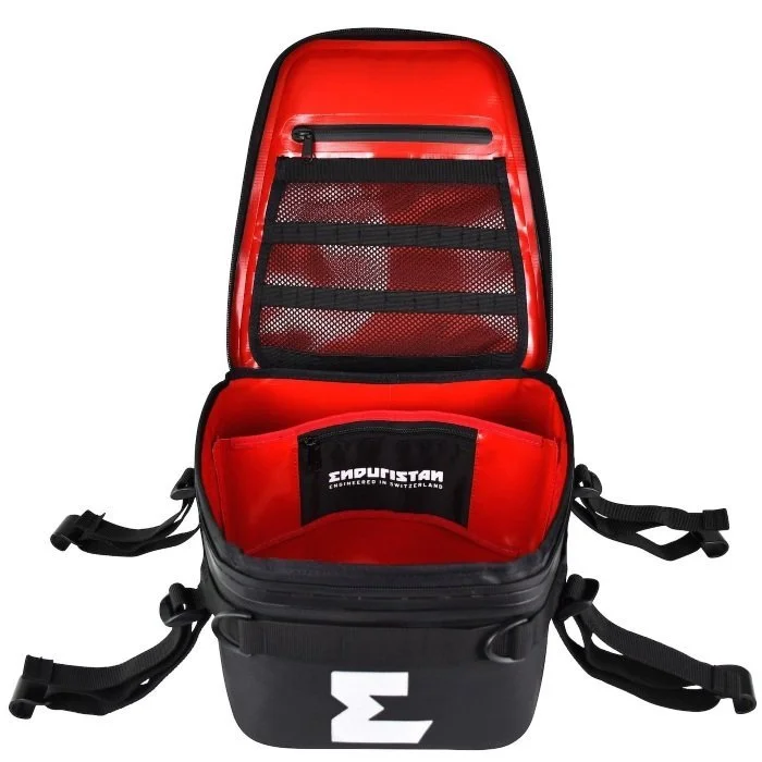 Large Tail Enduristan bag, Ural sidecar accessory via Moto Side Aventure (Ural sidecar dealer)