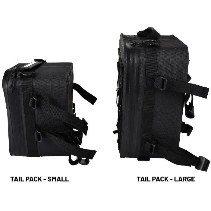 Large Tail Enduristan bag, Ural sidecar accessory via Moto Side Aventure (Ural sidecar dealer)