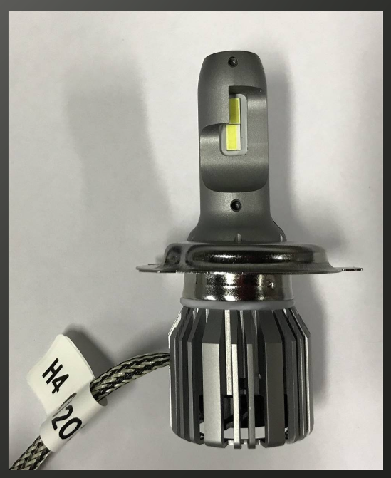 H4 LED bulb - 36W-6000K-3600 LM - CTR, Ural sidecar accessory via Moto Side Aventure (Ural sidecar dealer)