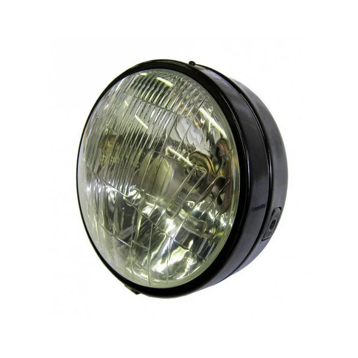 The headlight for the H4 bulb Ural sidecar accessory via Moto Side Aventure (Ural sidecar dealer)