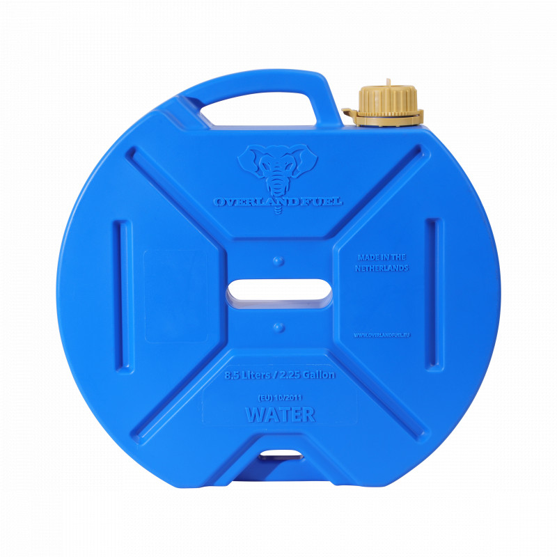 This water can (available in blue, natural and black) is an accessory for Ural sidecars via Moto Side Aventure