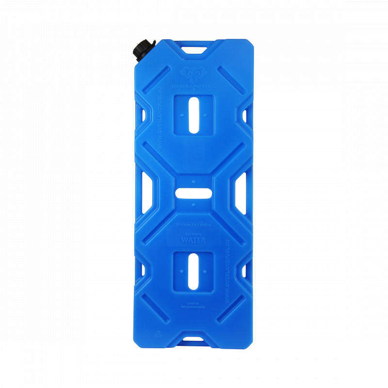 This water can (available in blue, natural and black) is an accessory for Ural sidecars via Moto Side Aventure