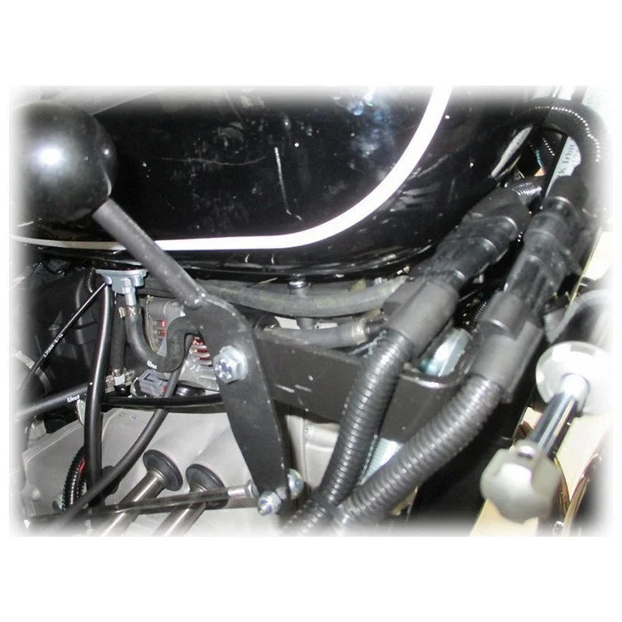 The reverse gear gastank shift set until 2018 is a tuning parts and upgrades for Ural sidecars via Moto Side Aventure