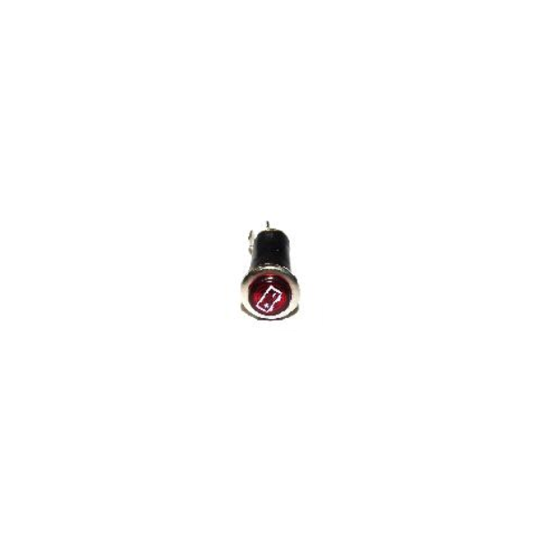 Indicator light red 2014-2016 (alternator control) for lighting, original Ural Motorcycle spare part for sidecar via Moto Side Aventure (Ural sidecar dealer)