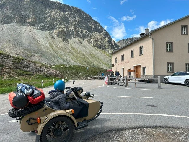 Albulapass ou Col de l'Albula, un col de montagne Suisse situé à 2 312 m