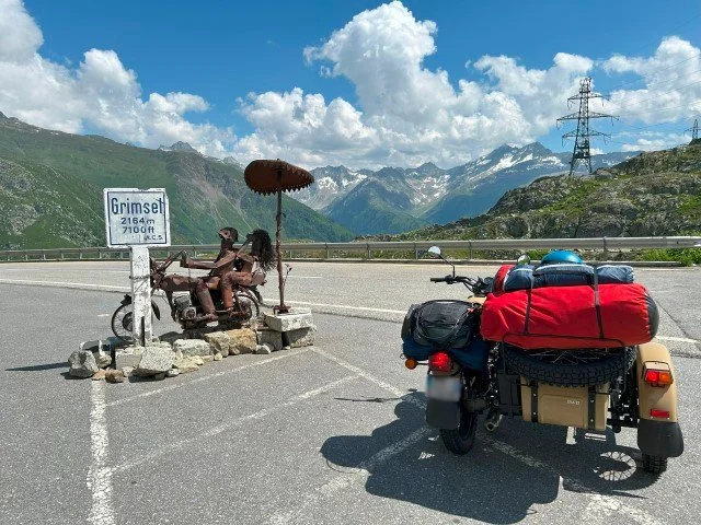 Grimselpass ou col du Grimsel en Suisse