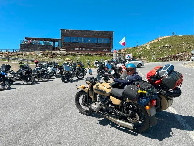 Timmelsjoch ou col du Rombo, un col frontalier entre l'Italie et l'Autriche