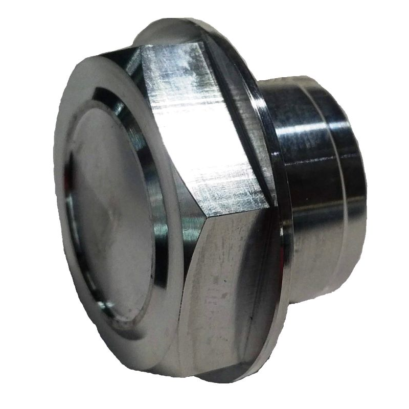 Steering stem nut (IMZ-8.1040-08314-01) for the front fork, original Ural Motorcycles spare part for sidecar via Moto Side Aventure (Ural sidecar dealer)