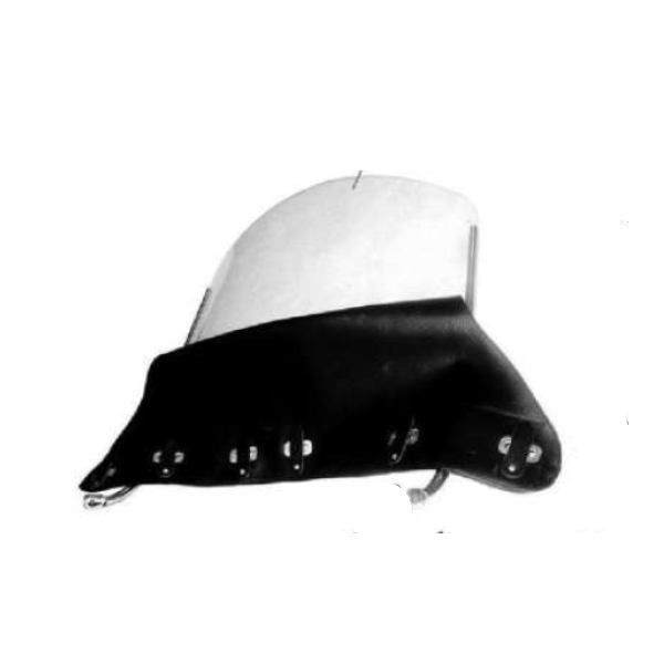 Sidecar windscreen and bracket assembly stainless since 2013, original Ural Motorcycles spare part for sidecar via Moto Side Aventure (Ural sidecar dealer)